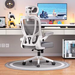 Pinbaideqixue P2 Computer Chair, Comfortable Office Chair, Ergonomic Chair, Gaming Chair, Long-Term Sitting Without Fatigue, Seat and Backrest Chair