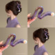 
Simple Geometric Wave Pearl Clip Women's 2025 New Back Head Hair Clip Shark Clip Large Hair Clip Hair Accessory