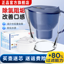 The Official Flagship Store Is Compatible with the German Brita Filter Cartridges for Brita Water Pitchers and Universal Water Purifiers for Tap Water Filtration