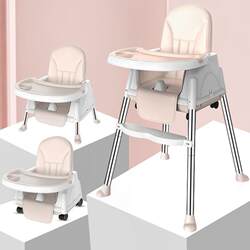 Children's dining chair foldable portable safety multi-functional baby dining chair baby dining table chair children's dining chair