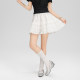 
SEBICOA lettering French retro floral skirt + elastic waist cake fluffy skirt