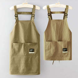 Apron and Smock, Waterproof and Oil-Proof, 2026 New Model, Breathable and Stain-Resistant, for Kitchen, Home Cooking, Catering, and Work Use