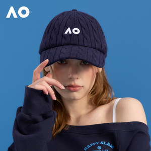 
AO Australian Open Wool Tennis Cap Men and Women Couples 2025 New Sun Protection Hat Outdoor Light and Thin Sun Protection Hat Sports