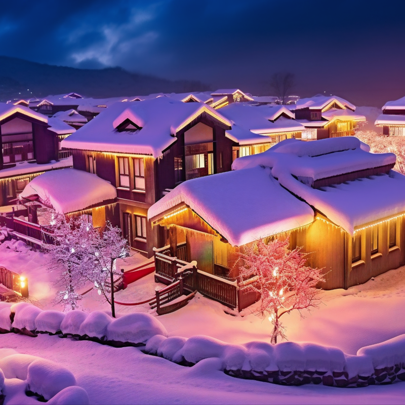 哈尔滨6天5晚跟团旅游|雪乡亚布力滑雪高山缆车雪地温泉中央大街