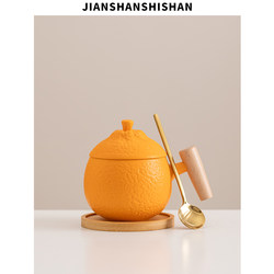 Personal Mug, Ceramic Water Cup, Home Office Breakfast Cup, High Aesthetic Coffee Cup for Girls, Everything Goes Smoothly