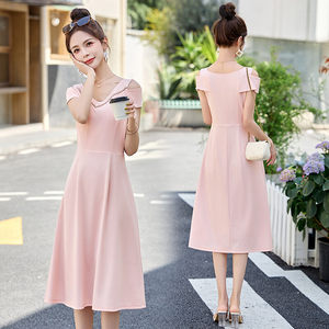 
Women's Clothing/Ladies' Boutique Dresses 2025 Summer Summer Short Sleeve/Mid-Sleeve Mid-Long Skirt Other 100%