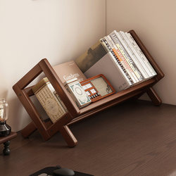 Bookshelf Desktop Storage Rack for Home and Office, Tabletop Organizer, Vertical Placement, Simple Storage Bookshelf
