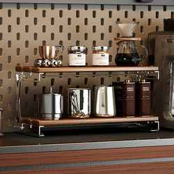 Cup Holder Foldable Multi-Layer Storage Rack Desktop Coffee Cup Organizer Dining Table Countertop Tea Set Organizer Rack