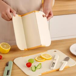 Folding Cutting Board Set Portable Outdoor Camping Chopping Board Fruit Cutting Board with Knife Combination Non-Slip Cutting Board Vegetable Cutting Tool