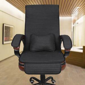 
?Chair Cover Cushion Office Cushion F76TSJJ7 Backrest Office Stool One Chair Cushion Boss Chair Cushion Butt