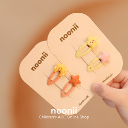 Star Hair Clips for Babies, Gentle on Hair, Cute Bb Clips, Baby Hair Clips, Hair Accessories for Girls, Bangs Clips, Children's Hairpins, Headwear