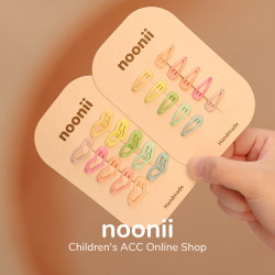 Dopamine Baby Hair Clips Cute Infant Hairpins Heart Clips Hair Accessories Girls Bb Clips Children's Bangs Clips Headwear