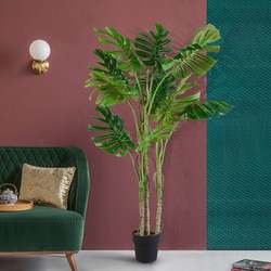 Nordic large-scale simulated plant potted tropical fake green plants living room floor bonsai interior decoration decoration home products