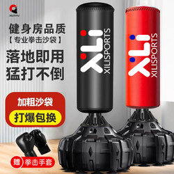 Boxing Punching Bag, Freestanding Home-Use Sandbag, Hanging Sandbag, Adult and Children's Taekwondo Training Equipment