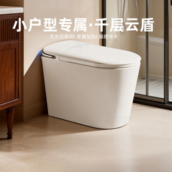 Huida Light Smart Toilet New Model Instant Heating Multifunctional Toilet for Home Use with Foam Shield, No Water Level Measurement Needed, Small Apartment X08