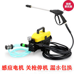 High-Pressure Water Gun for Car Washing, Top-Rated Household High-Power Car Washer, Portable Car Pump