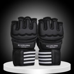 Mma Sanda Boxing Gloves Fighting Women's and Men's Ufc Children's Training Adult Sandbag Special Professional Half Finger Gloves