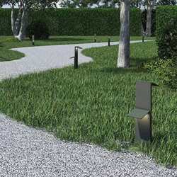 Solar waterproof outdoor light courtyard outdoor lawn light modern minimalist villa landscape light garden light floor lamp