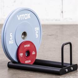 Barbell Plate Storage Weightlifting Dumbbell Plate Backpack for Storing Squat and Deadlift Plates, Freely Extendable Storage Rack
