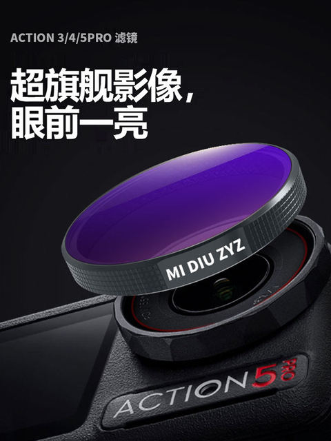 Pour DJI Osmo Nano Filtres CPL Polarization Dimmer ND8/16/32