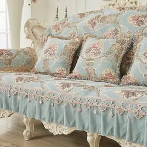
Sofa cushion European and American home fabric combination set four seasons 5