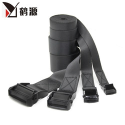 Pressure Buckle Binding Strap Luggage Fixing Strap Cargo Tightening Packing Strap One-Pull Tight Wear-Resistant Strap Imitation Nylon Strap