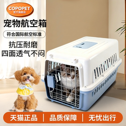 Pet Travel Crate, Portable Carrier for Cats, Dog Transport Box, Airline-Standard Space Crate for Cats, Special Box