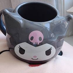 Creative Kuromi Ceramic Water Cup ins High-Value Cute Girly Birthday Gift Mug New Cup