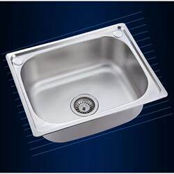 Washbasin Single Tank 304 Stainless Steel Sink Kitchen Sink Sink Household Vegetable Sink Large and Small Washbasin
