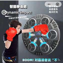 Youjin Goodies Smart Music Boxing Target for Children Indoor Electronic Wall Target Fitness Training Device Punching Bag Toy