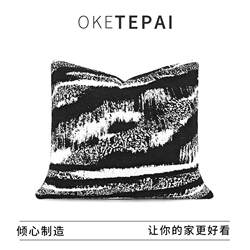 Sofa Pillow Scandinavian Style Chenille Living Room Cushion Car Cushion Office Bedroom Bedside Bed Large Backrest