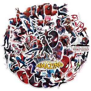 
50 genuine Spider-Man stickers for suitcases, mobile phones and tablets, Disney stickers for children Spiderman