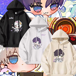 Love and Deep Space Collaboration Hoodie for Men 2025 New Autumn Anime Two-Dimensional Clothing Loose Hooded Jacket