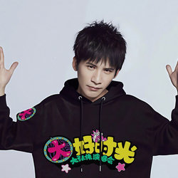 Dai Zhangwei Style Hoodie for Men, Autumn Concert Fan Support Clothing, Dai Teacher Jacket