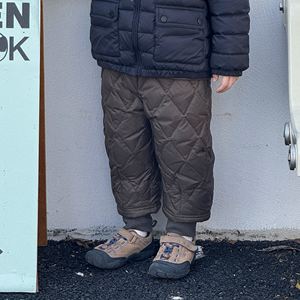 
Pawn Tiger2025 new autumn and winter children's 90 white duck down warm down pants thickened outdoor warm pants