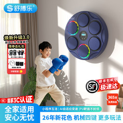 Shubole Music Boxing Wall Target Home Parent-Child Fitness Exercise Training Device Children's Birthday Gift for Boys and Girls
