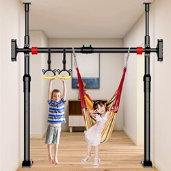 Household Floor-Standing Pull-Up Bar for Children and Adults, Non-Slip, No-Drill Installation, New Model