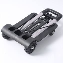 New Model of Portable Folding Handcart for Carrying Goods, Shopping Cart, Silent Folding Cart