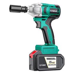 German Imported Brushless Electric Wrench, High Torque Rechargeable Wrench, Mechanic's Auto Repair Socket Lithium Impact Wrench