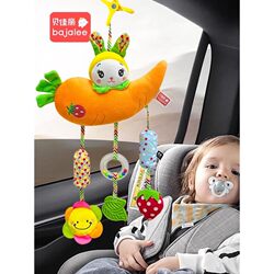 Baby pendant stroller to comfort baby car safety seat bedside bell stroller rattle bed bell wind chime toy