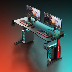 Colorful Carbon Fiber Desktop Gaming Table for Home Internet Cafes, Home Computer Desk, Desktop Office Desk, Desk Cover