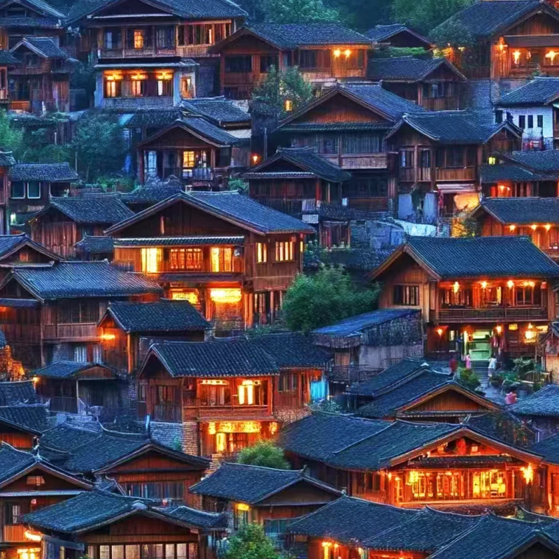 贵州私家团贵阳出发黄果树瀑布荔波小七孔西江千户苗寨3天2晚