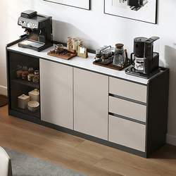 Rock Slab Sideboard Against the Wall Integrated Storage Cabinet Tea Cabinet Kitchen Storage Cabinet Living Room Storage Cabinet