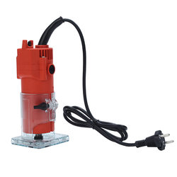 A Woodworking Edge Trimming Machine, Electric Tool, Wood Milling and Engraving Machine, Aluminum-Plastic Board Machine, Multi-Functional Industrial Slotting Machine