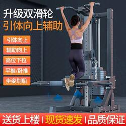 Pull-Up Indoor Assistive Device, High and Low Pull Comprehensive Training Machine, Home-Use Multifunctional Gantry Rack, Unilateral Small Bird-Eye Exercise Machine