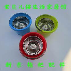 Thickened Bucket Mop for Home Use, Hands-Free Lazy Mop, Small Magic Mop, Single Bucket Mop, Rotating Mop, Lazy Mop