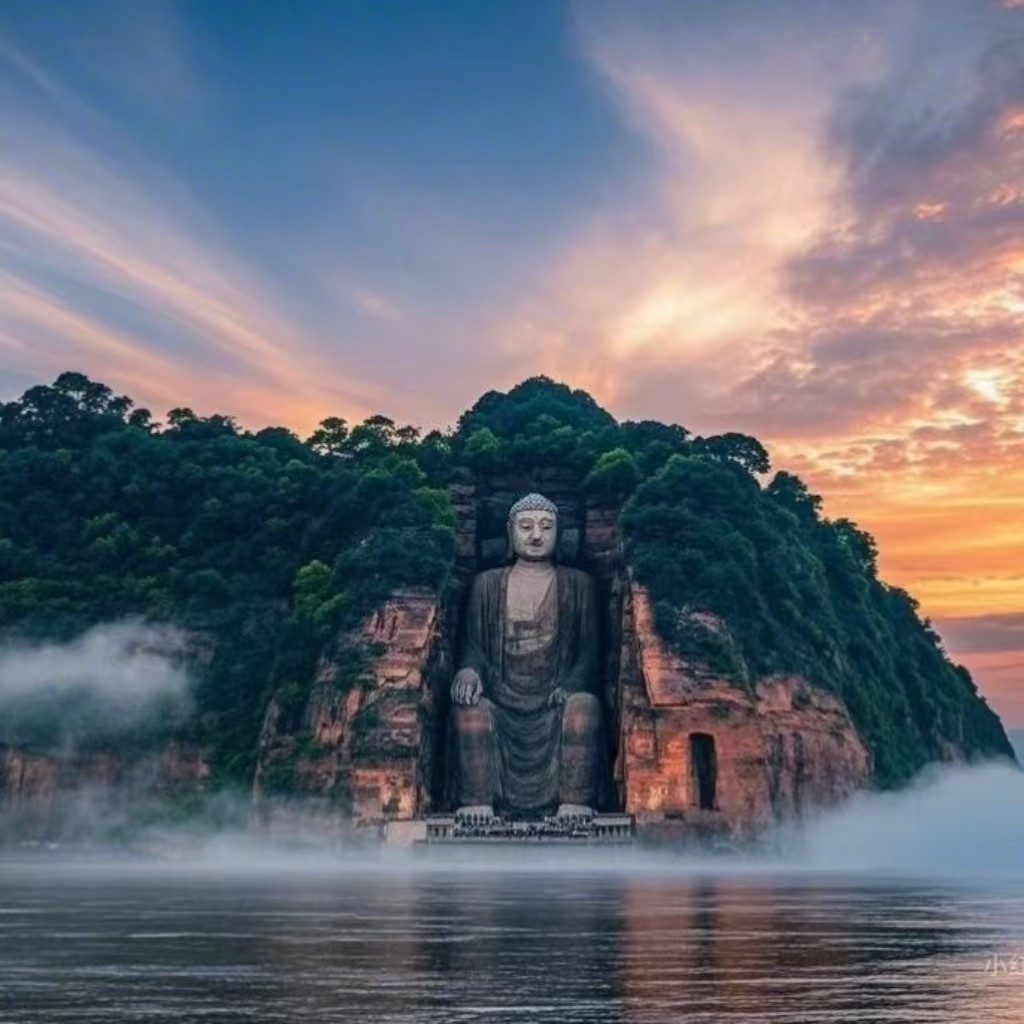 乐山大佛+黄龙溪一日游&2-6人私家团&含门票&登山游船二选一&纯玩