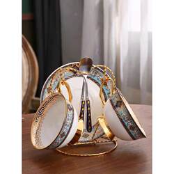 Meidao European-Style Bone China Coffee Cup Set for Home Use, High-End English-Style Light Luxury Exquisite Afternoon Tea Set