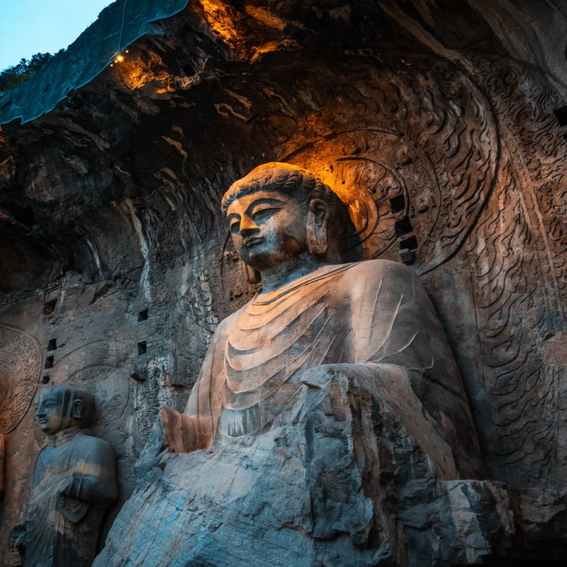 汀兰集 洛阳龙门石窟 资深讲师2小时深度讲解含耳机 精品小团