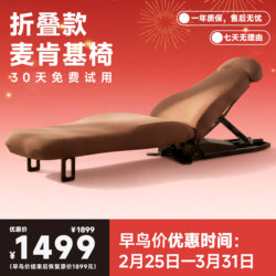 Foldable Mackenzie Recliner Chair for Lumbar Stretching, Fully Automatic, Intelligent Home Waist Support and Relaxation